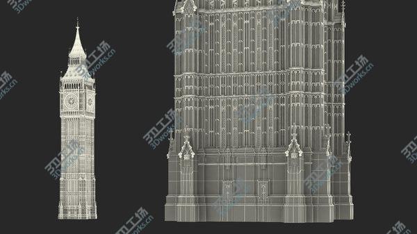 images/goods_img/20210312/Big Ben Clock Tower Palace of Westminster 3D/3.jpg